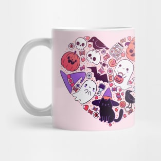 Cute heart halloween Mug